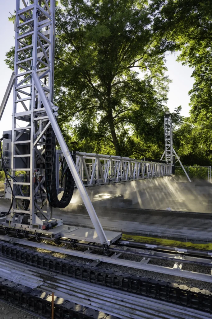 A 3D printer has created the first affordable neighbourhood in California, with bulletproof concrete homes from 4DIFY hitting the market at £280,000.